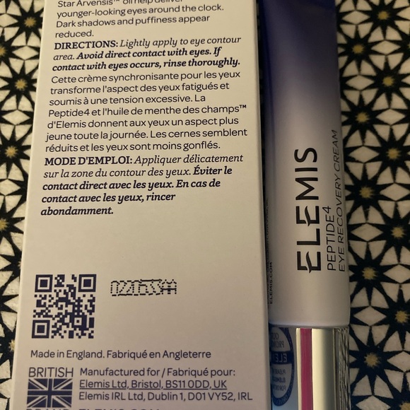 Elemis Peptide4 Eye Recovery Cream*New Addition* Peptide4 Plumping Pillow Facial - Picture 5 of 5